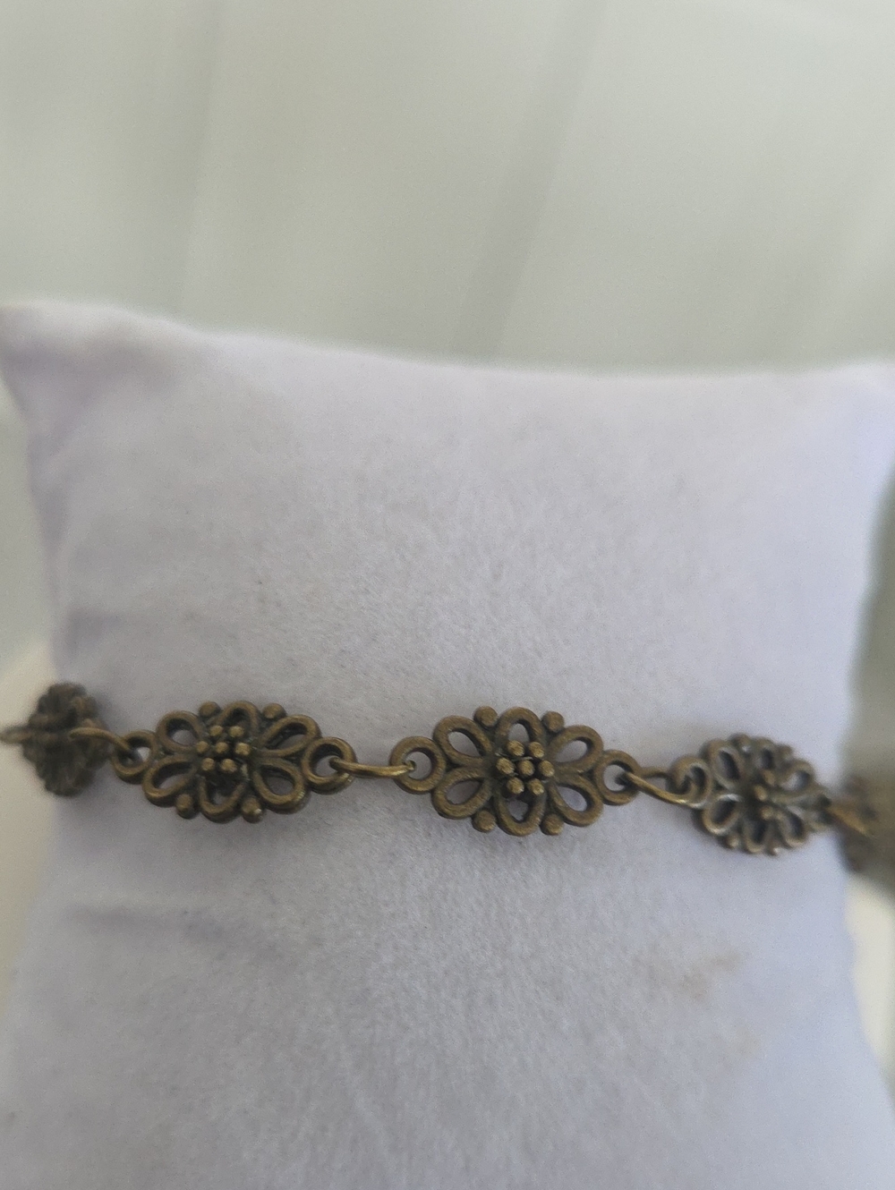 Paparazzi Easy Daisy Brass Bracelet NWT